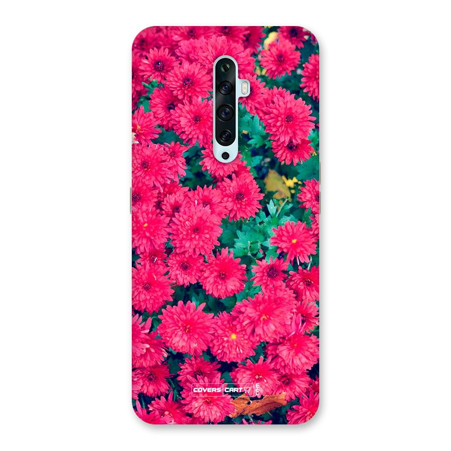 Pink Flowers Back Case for Oppo Reno2 Z