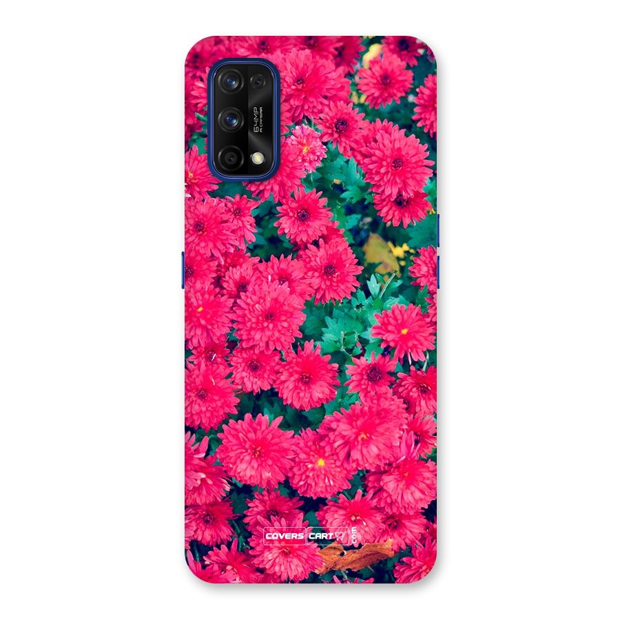 Pink Flowers Back Case for Realme 7 Pro