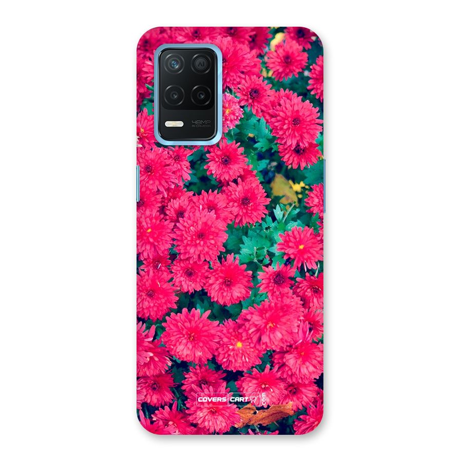 Pink Flowers Back Case for Realme 8s 5G