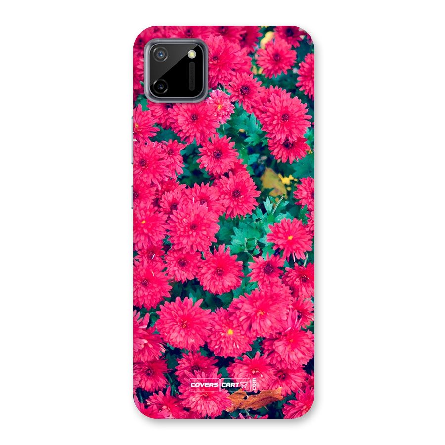 Pink Flowers Back Case for Realme C11