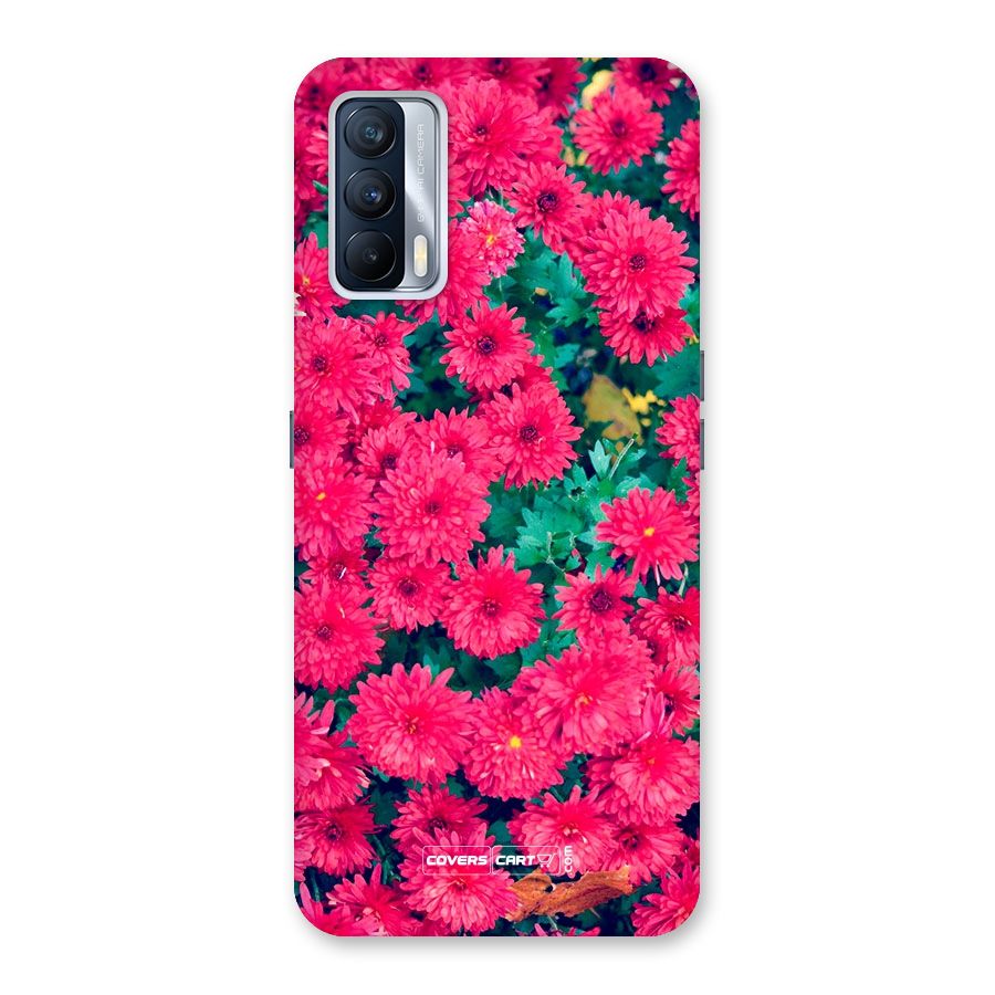 Pink Flowers Back Case for Realme X7