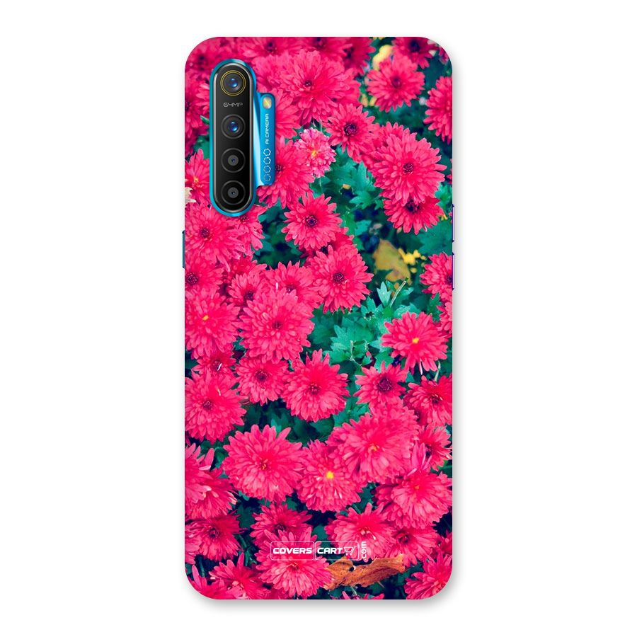 Pink Flowers Back Case for Realme XT