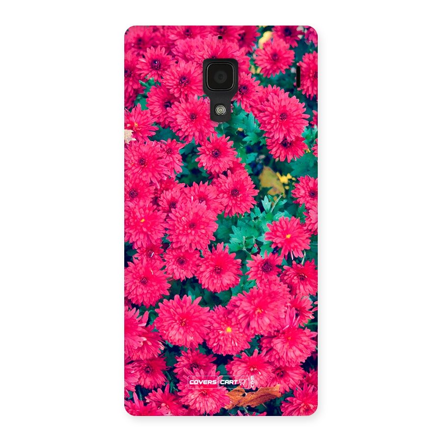 Pink Flowers Back Case for Redmi 1S
