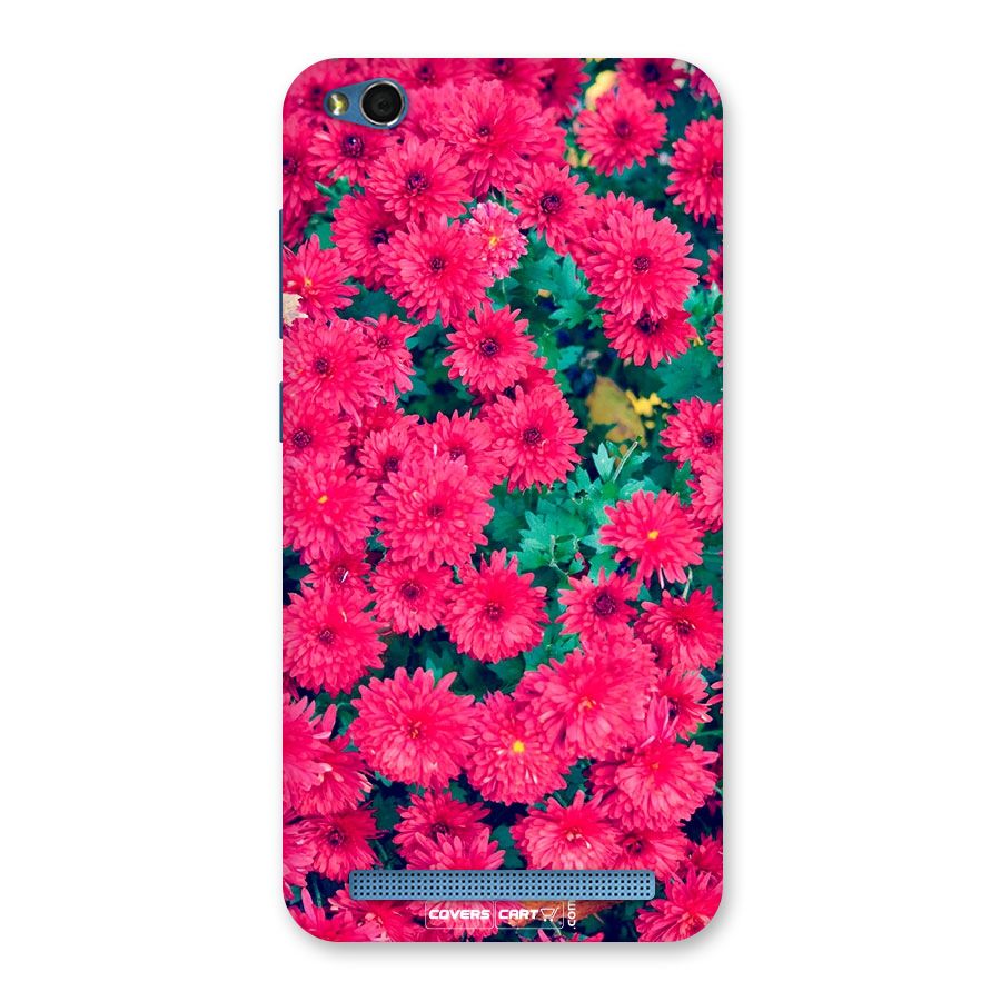 Pink Flowers Back Case for Redmi 5A