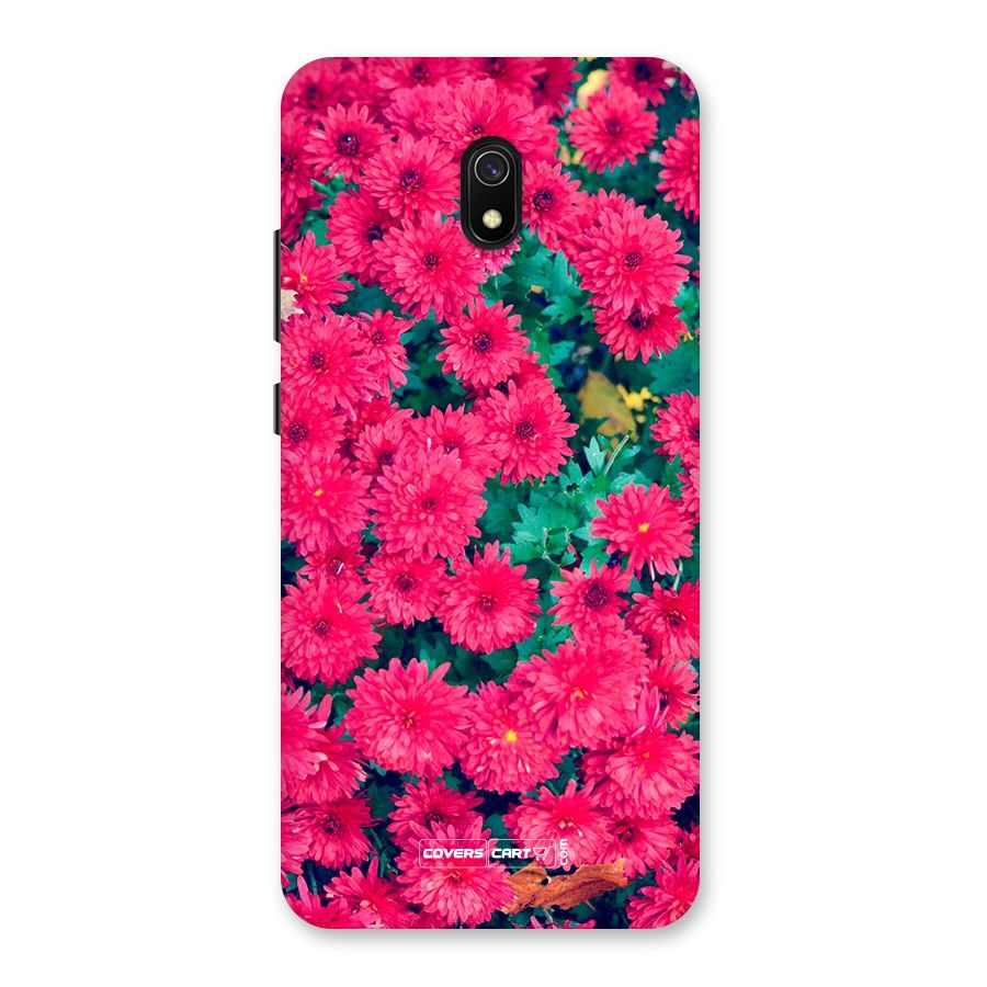Pink Flowers Back Case for Redmi 8A