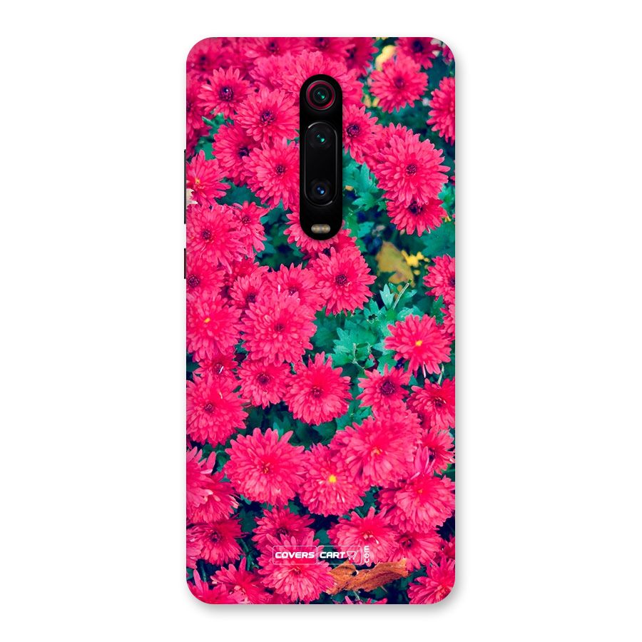 Pink Flowers Back Case for Redmi K20