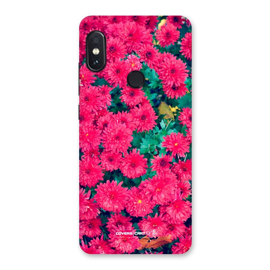 Pink Flowers Back Case for Redmi Note 5 Pro