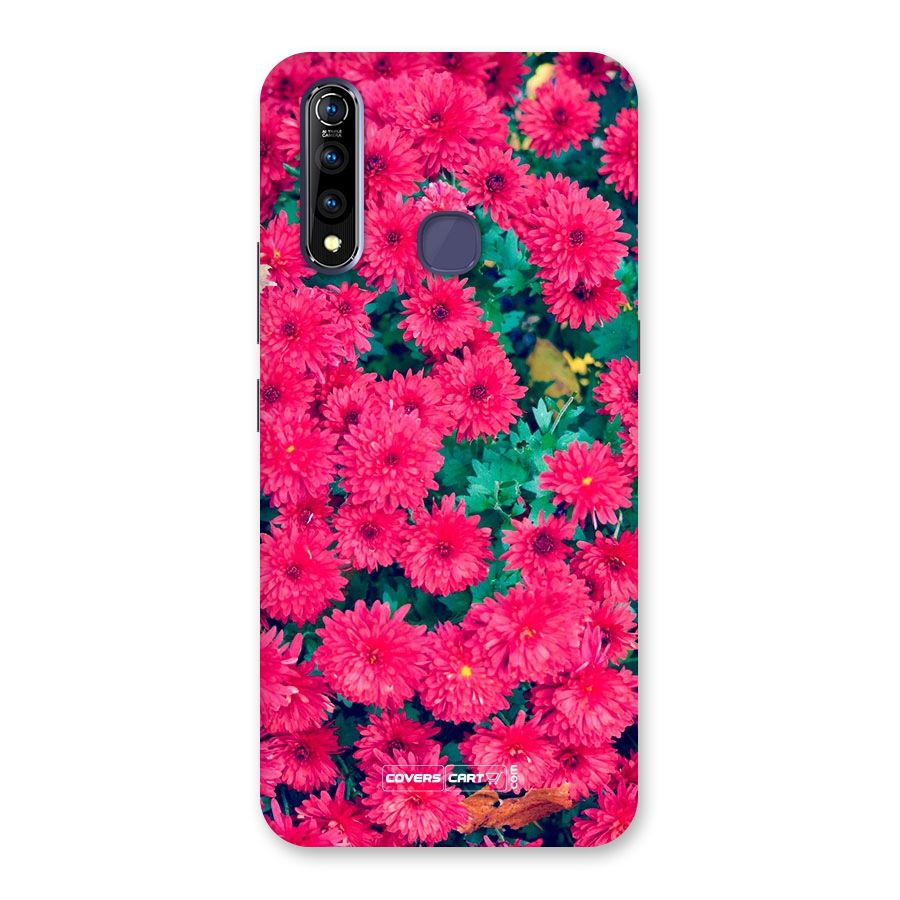 Pink Flowers Back Case for Vivo Z1 Pro