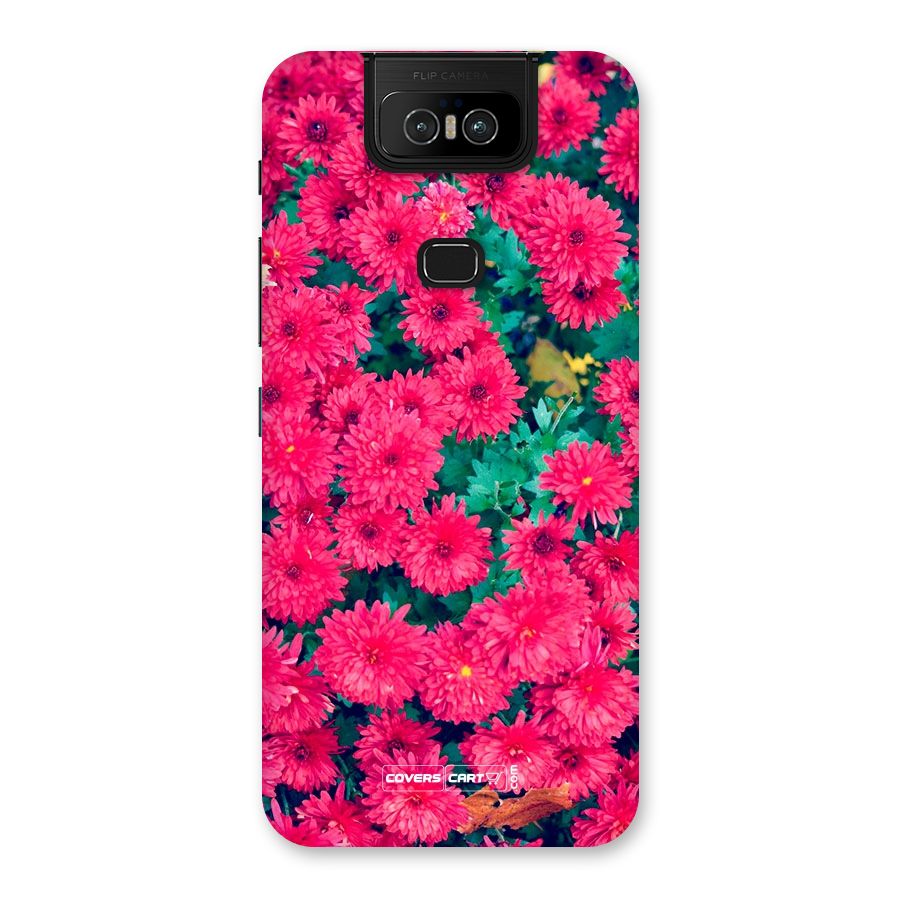 Pink Flowers Back Case for Zenfone 6z