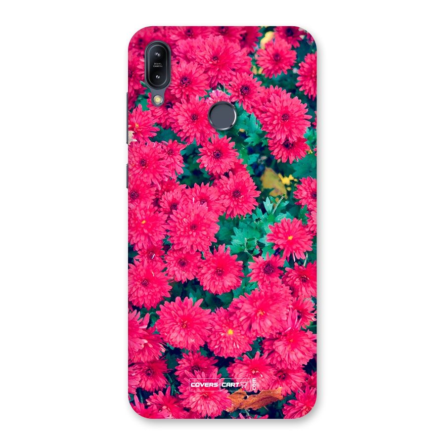 Pink Flowers Back Case for Zenfone Max M2