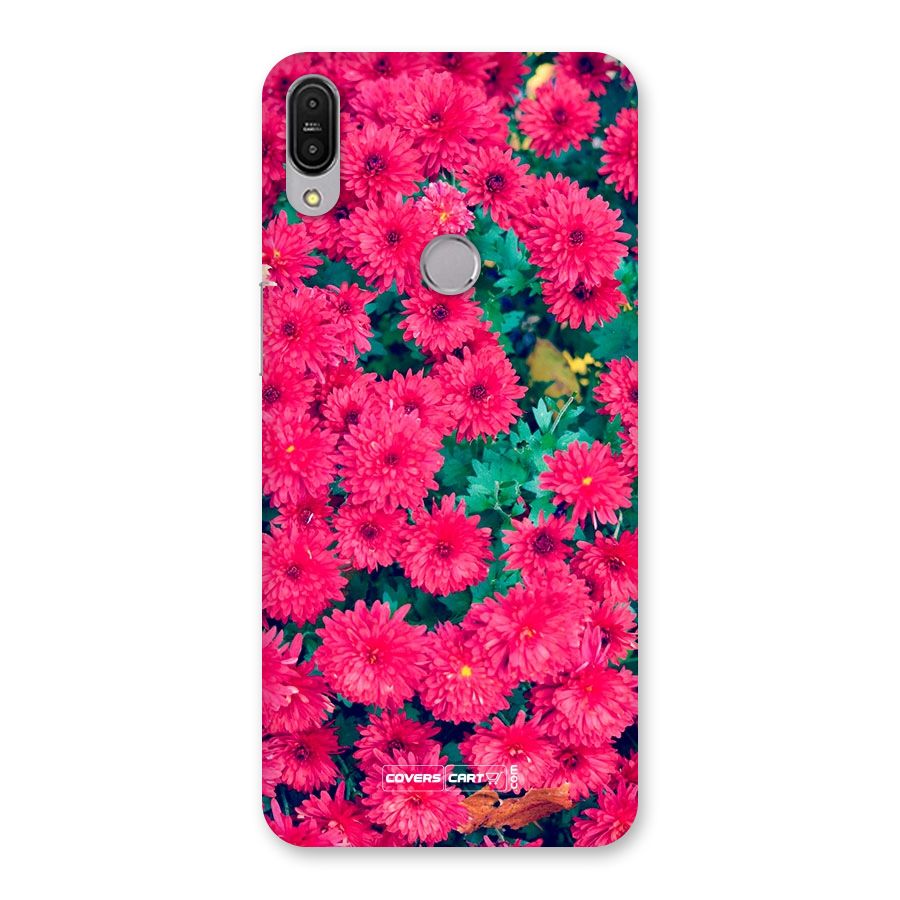 Pink Flowers Back Case for Zenfone Max Pro M1
