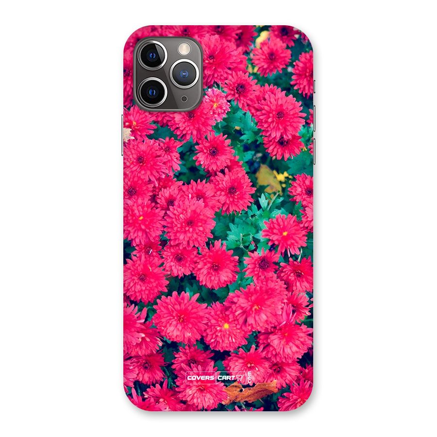Pink Flowers Back Case for iPhone 11 Pro Max