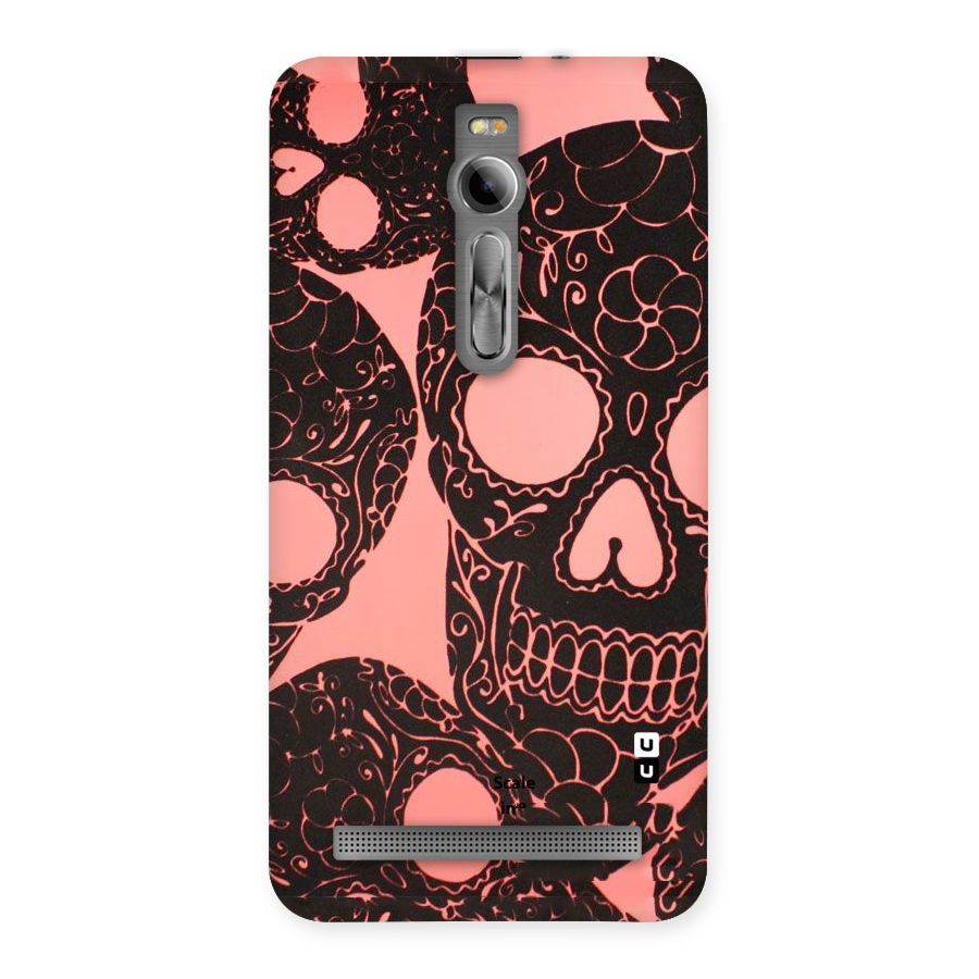 Pink Head Back Case for Asus Zenfone 2