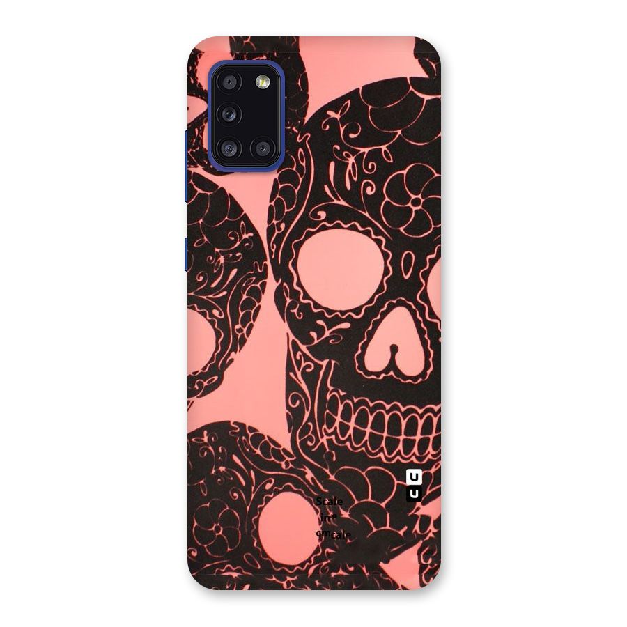 Pink Head Back Case for Galaxy A31