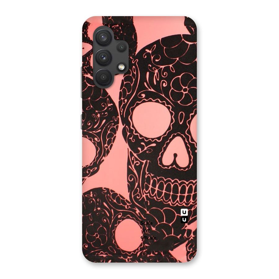 Pink Head Back Case for Galaxy A32