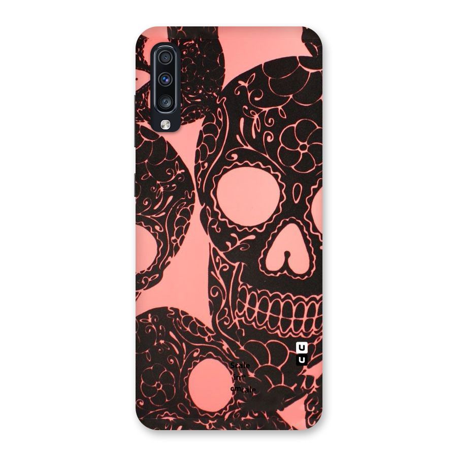 Pink Head Back Case for Galaxy A70