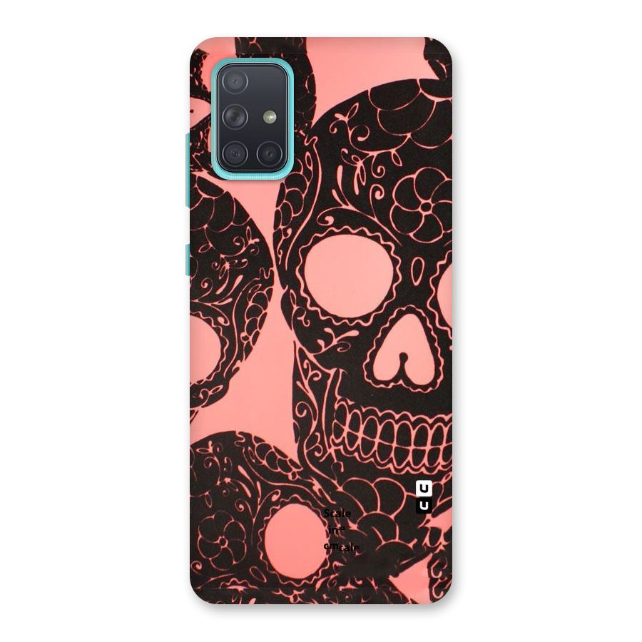 Pink Head Back Case for Galaxy A71