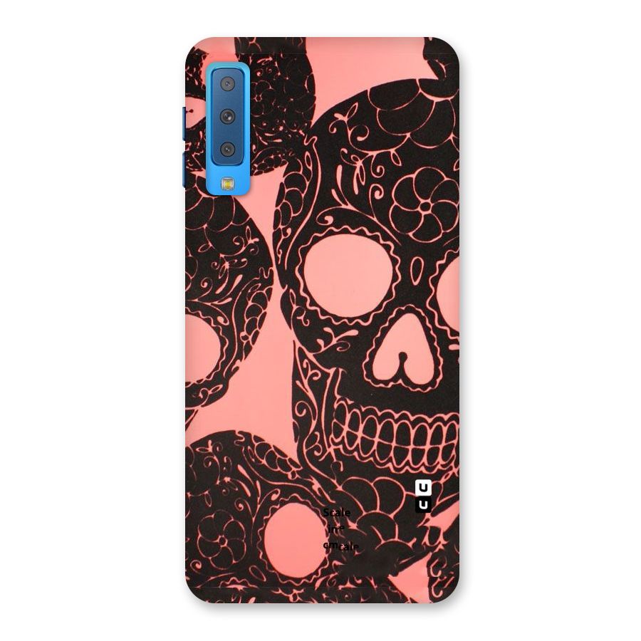Pink Head Back Case for Galaxy A7 (2018)