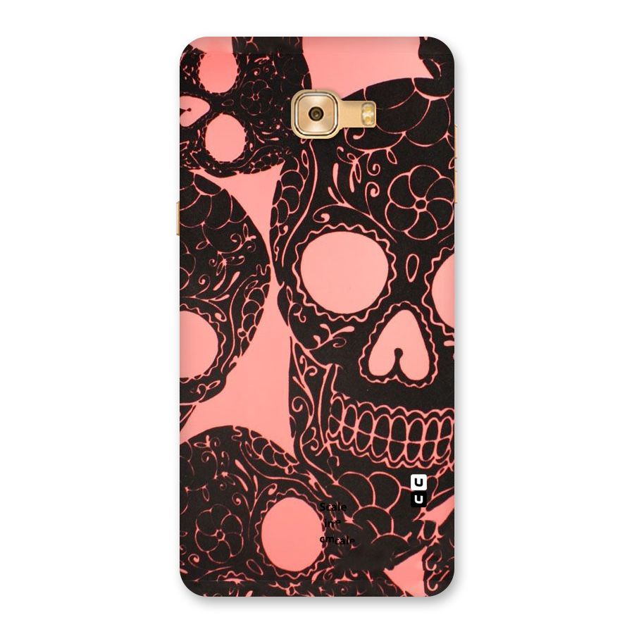 Pink Head Back Case for Galaxy C9 Pro