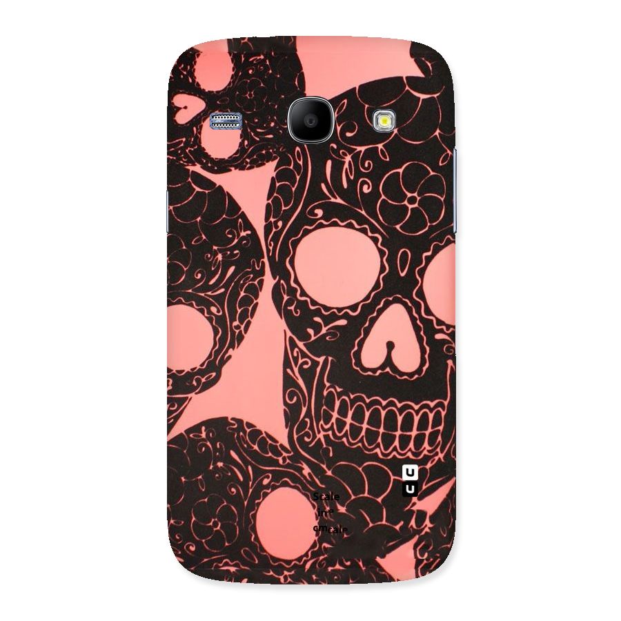 Pink Head Back Case for Galaxy Core