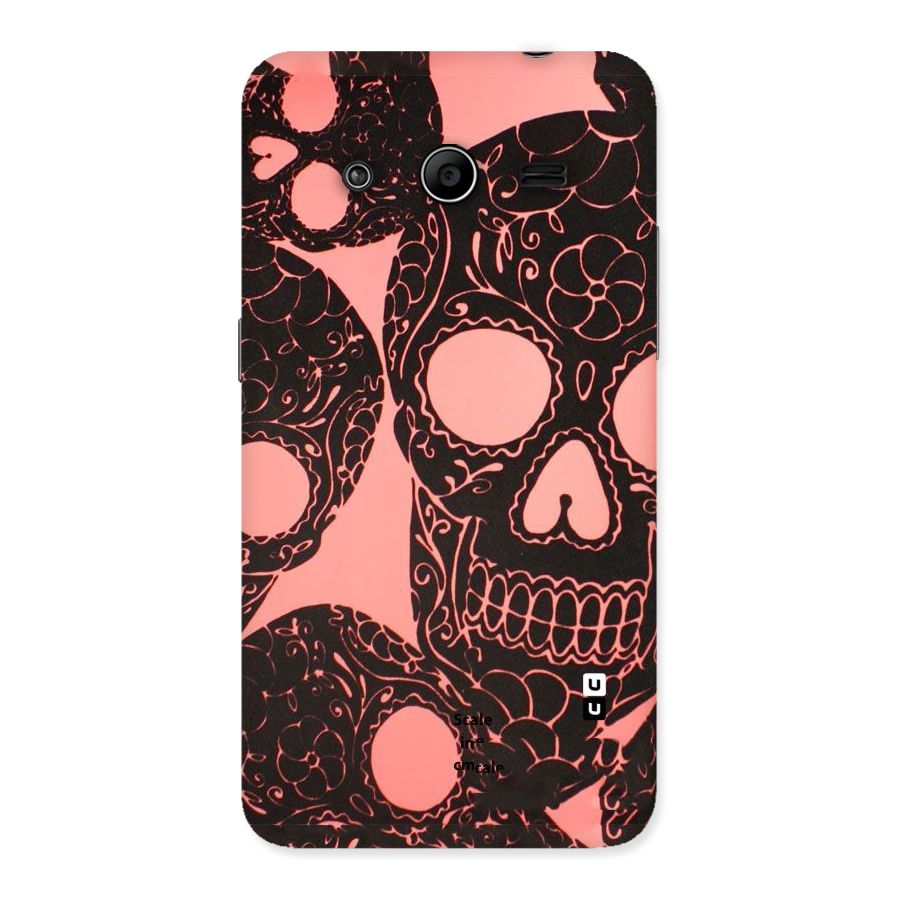 Pink Head Back Case for Galaxy Core 2