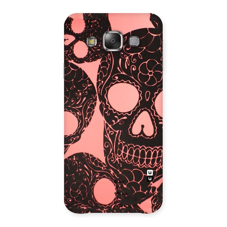Pink Head Back Case for Galaxy E7
