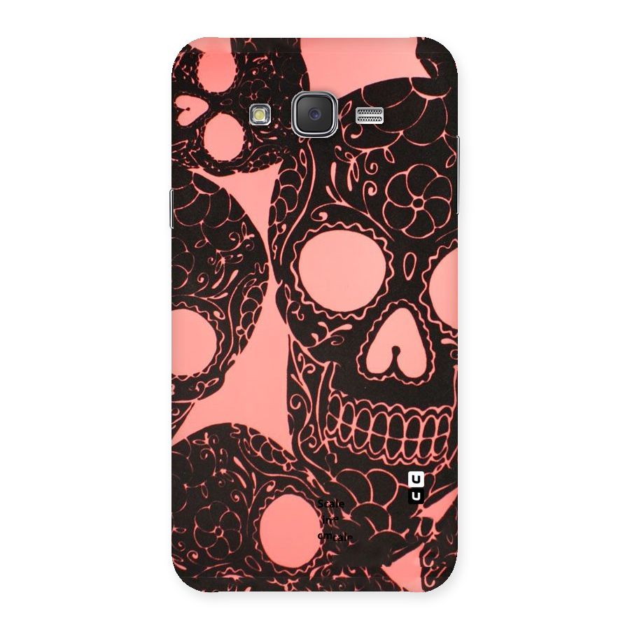 Pink Head Back Case for Galaxy J7