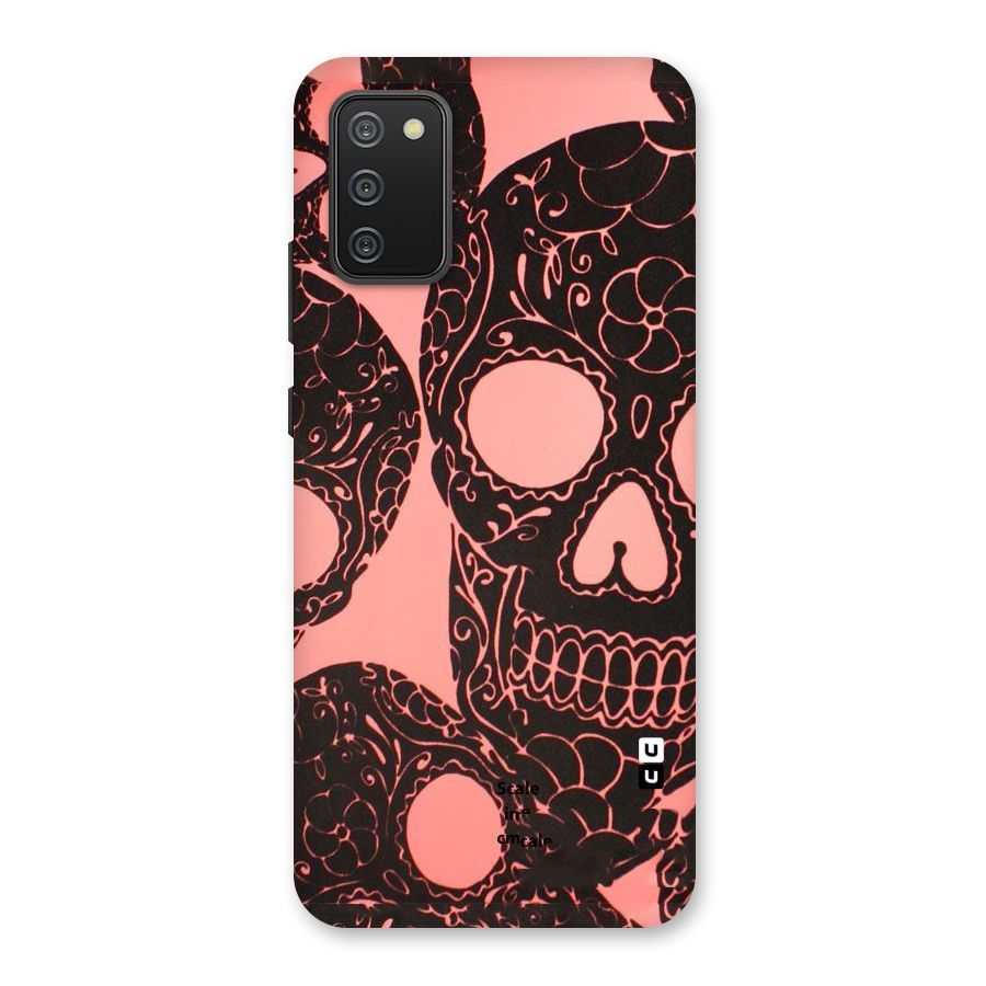 Pink Head Back Case for Galaxy M02s