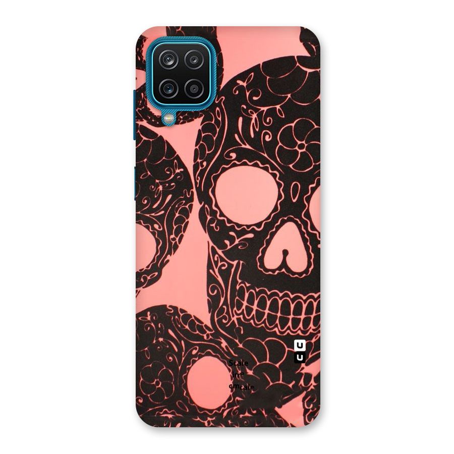 Pink Head Back Case for Galaxy M12
