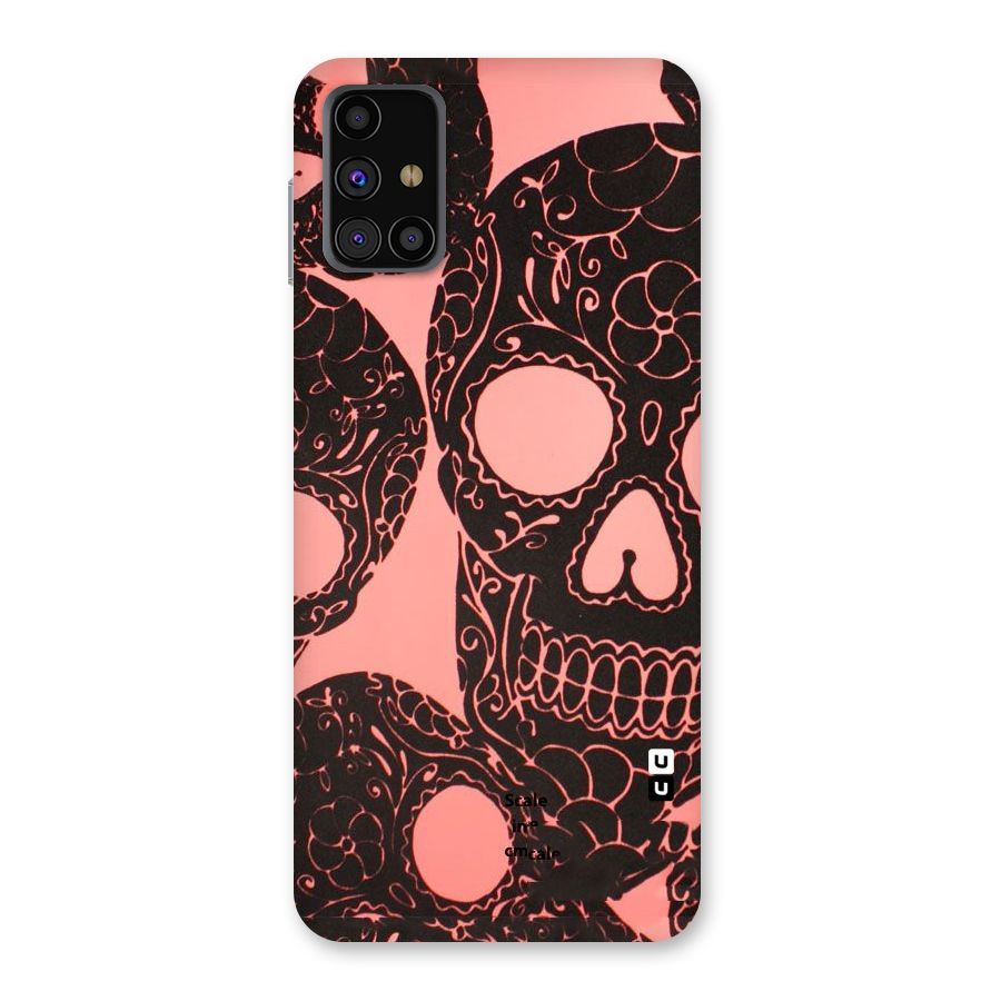 Pink Head Back Case for Galaxy M31s