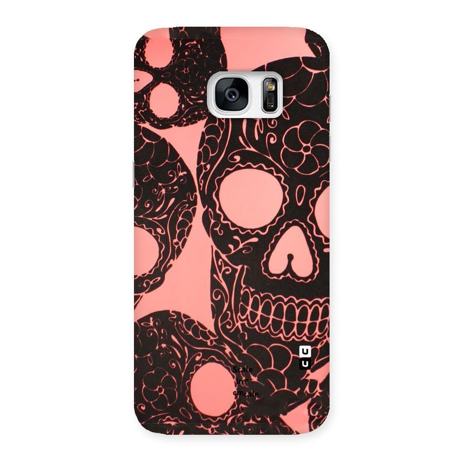 Pink Head Back Case for Galaxy S7 Edge