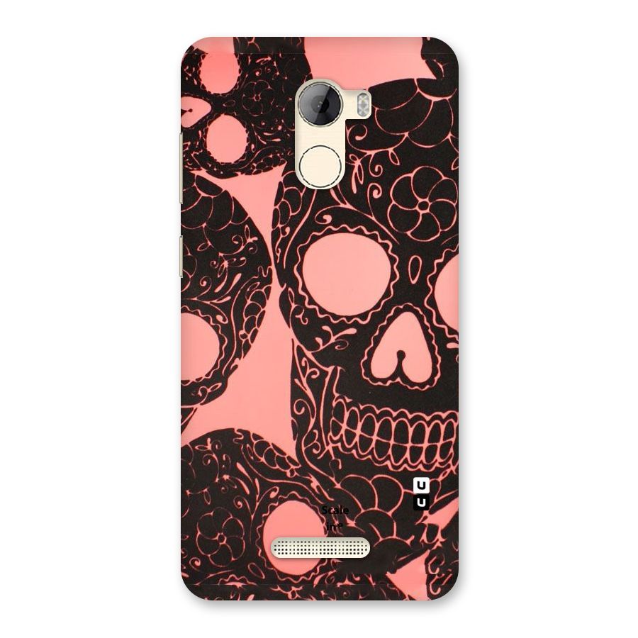 Pink Head Back Case for Gionee A1 LIte