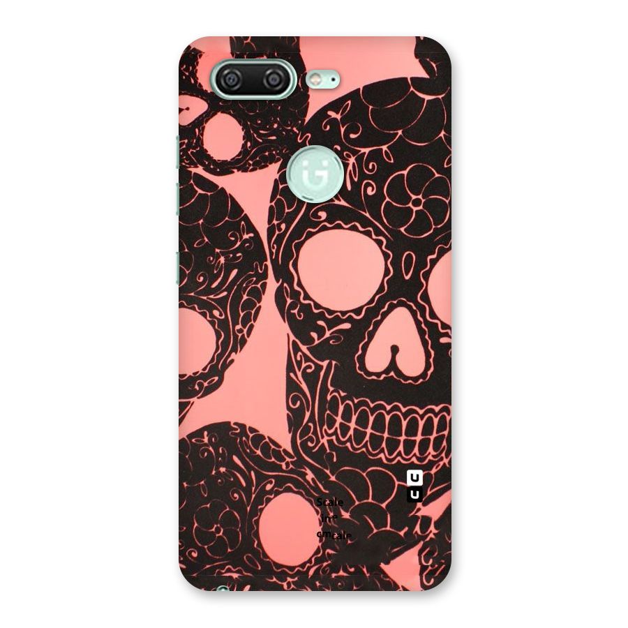 Pink Head Back Case for Gionee S10