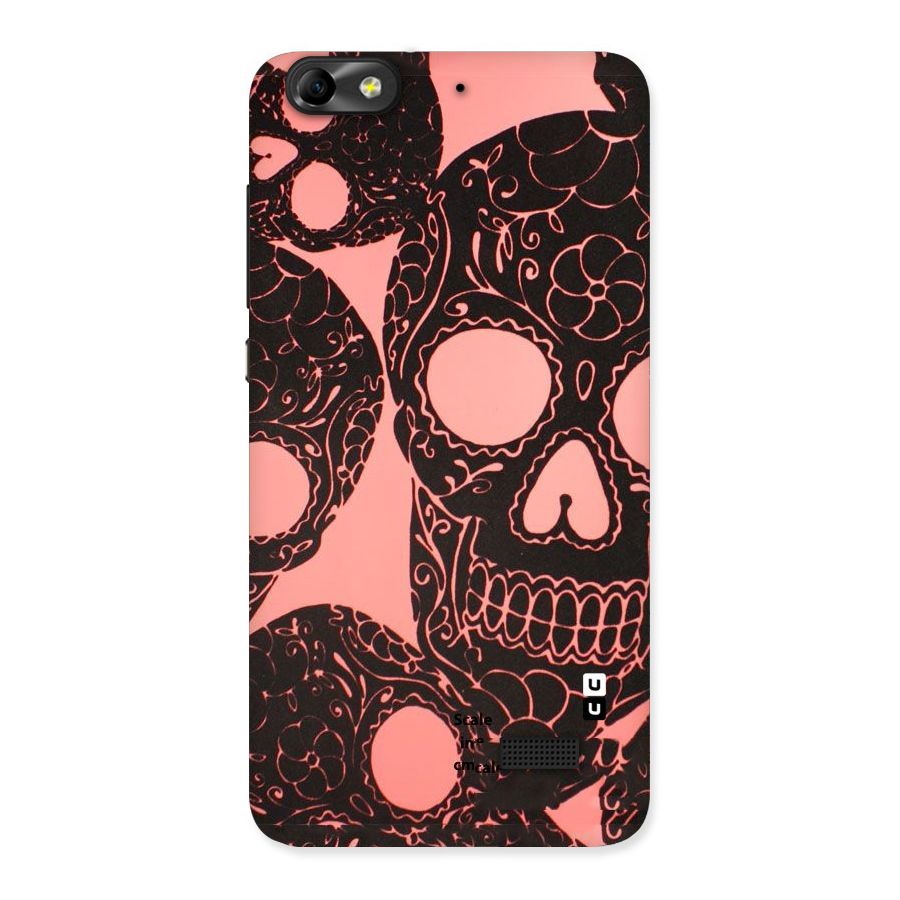 Pink Head Back Case for Honor 4C