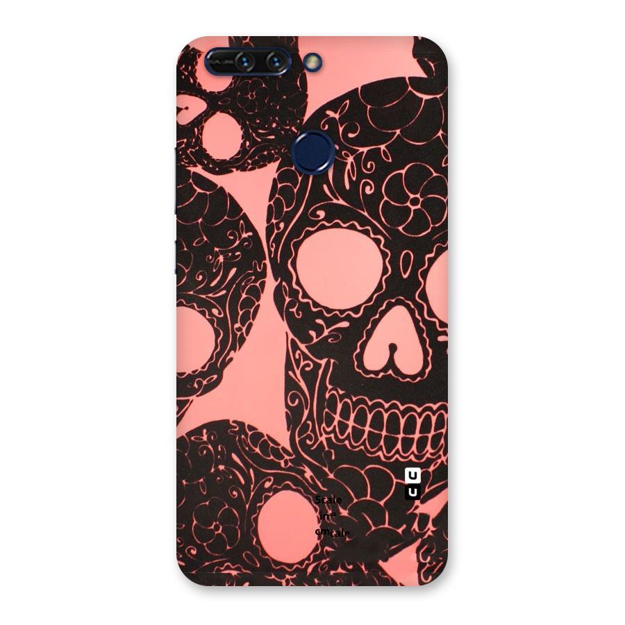 Pink Head Back Case for Honor 8 Pro