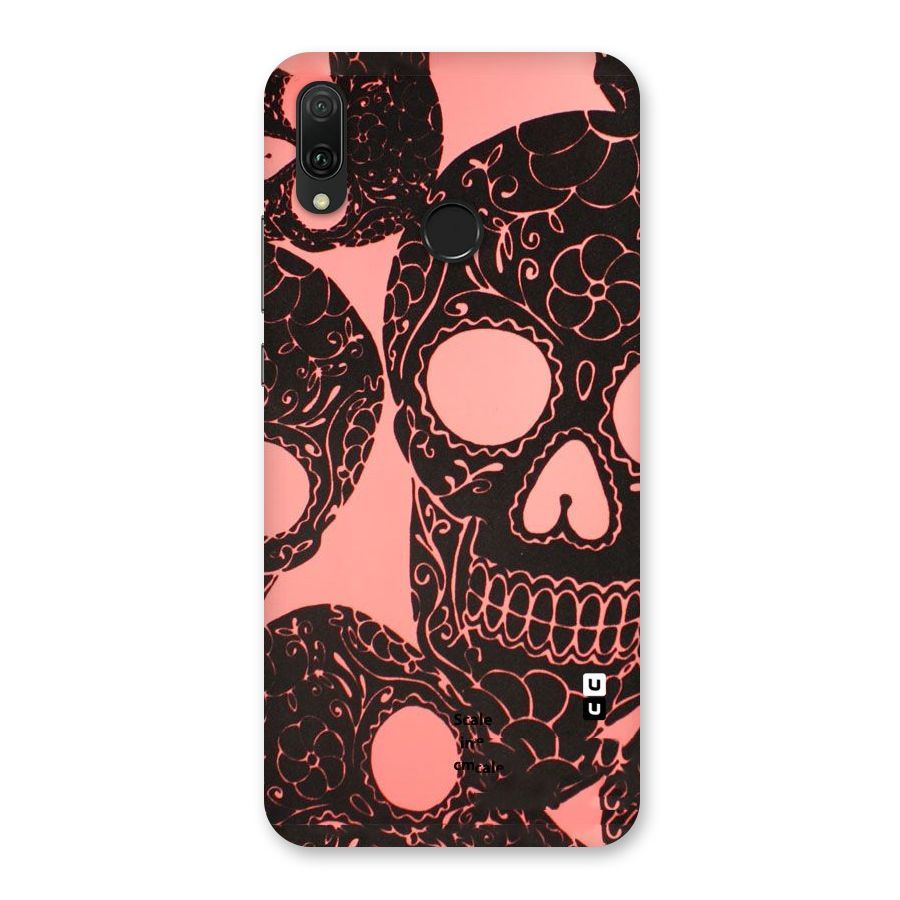 Pink Head Back Case for Huawei Y9 (2019)