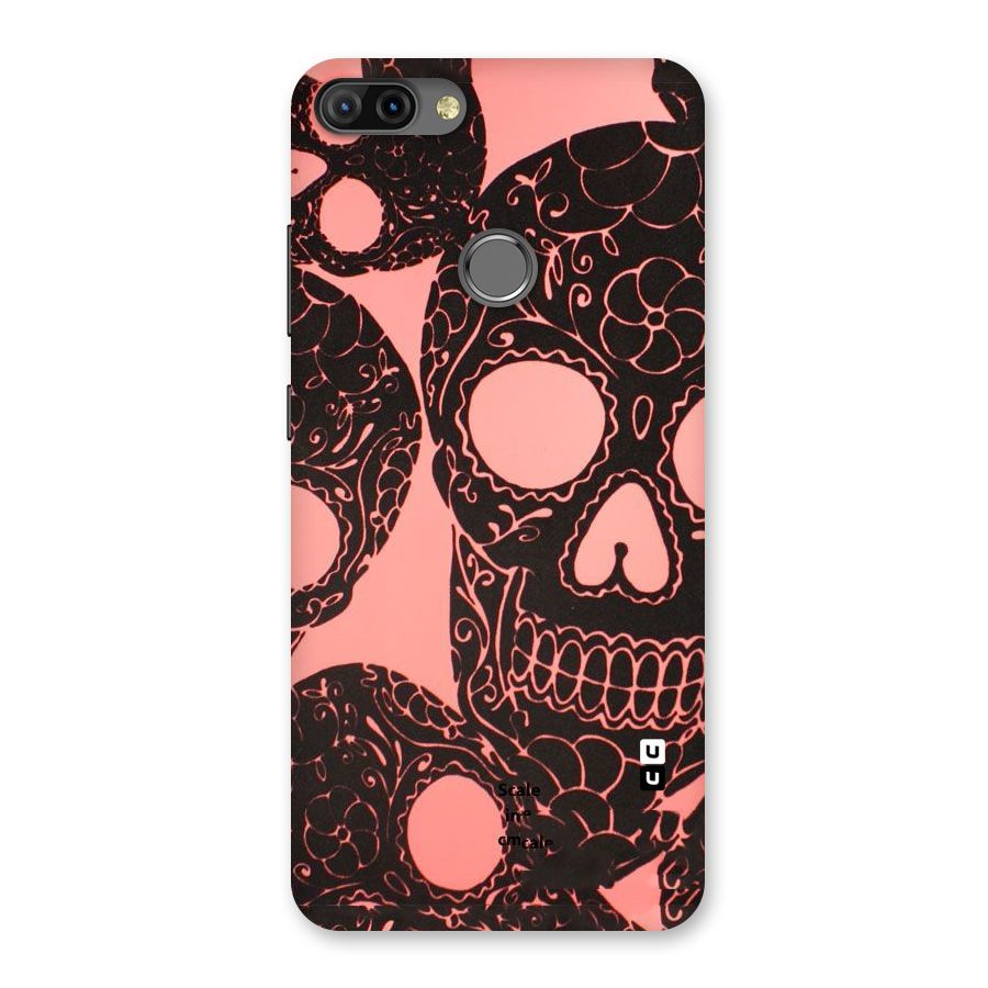 Pink Head Back Case for Infinix Hot 6 Pro