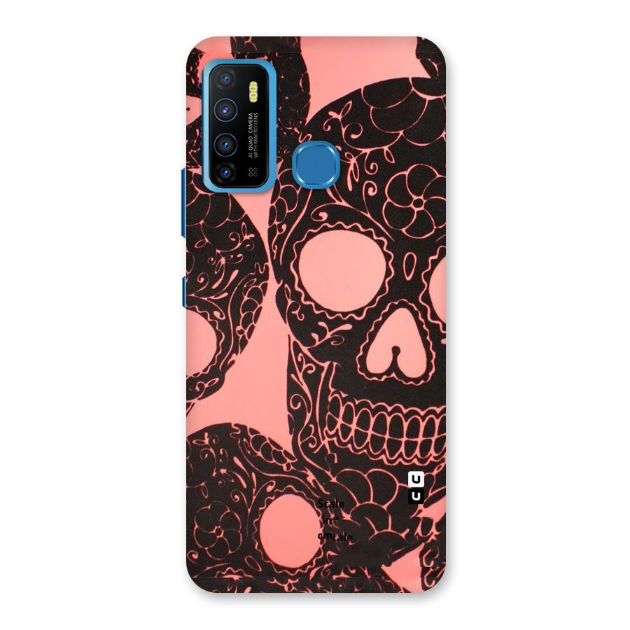 Pink Head Back Case for Infinix Hot 9
