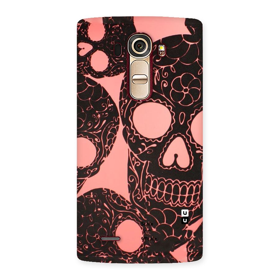Pink Head Back Case for LG G4