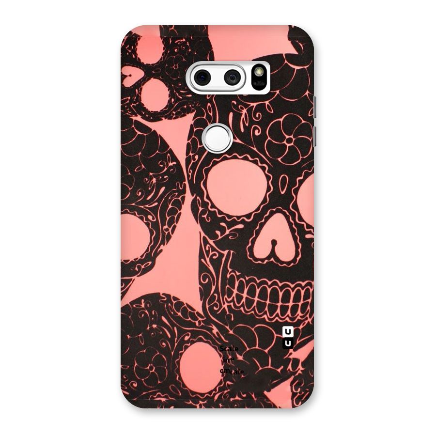 Pink Head Back Case for LG V30