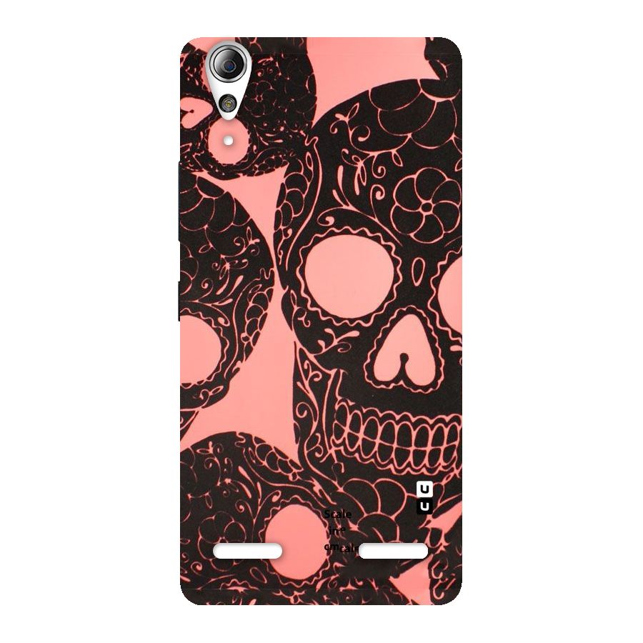Pink Head Back Case for Lenovo A6000 Plus