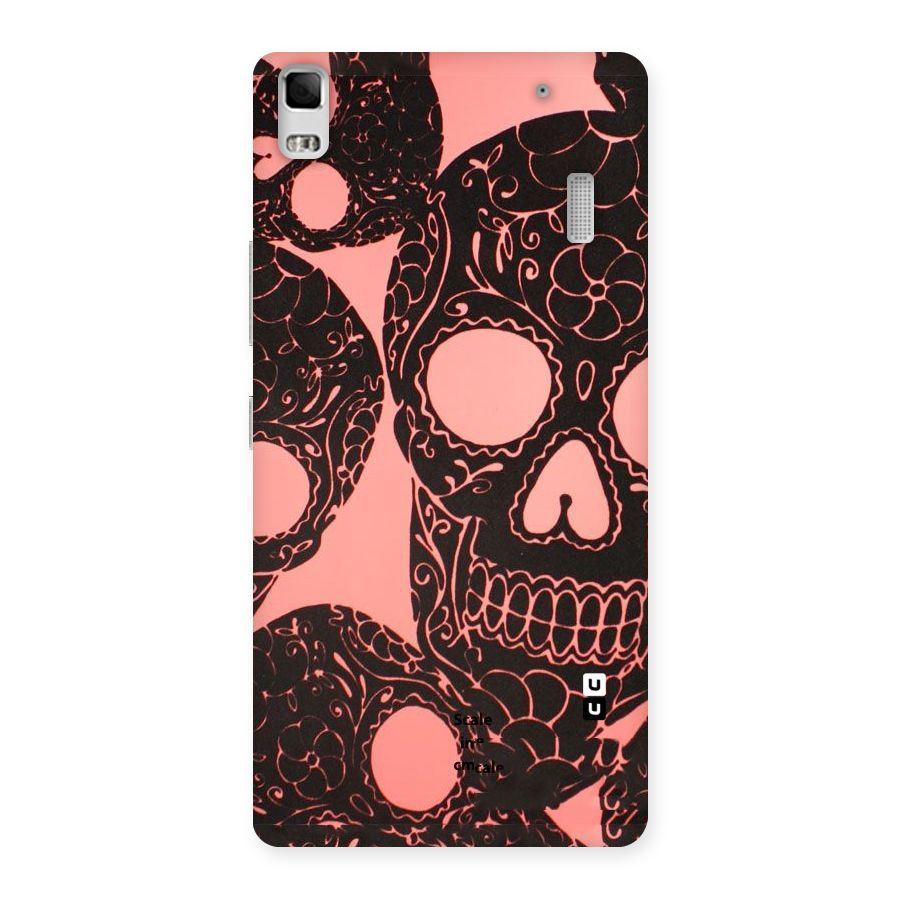Pink Head Back Case for Lenovo A7000