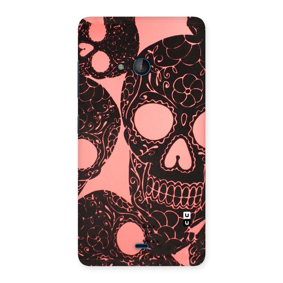 Pink Head Back Case for Lumia 540