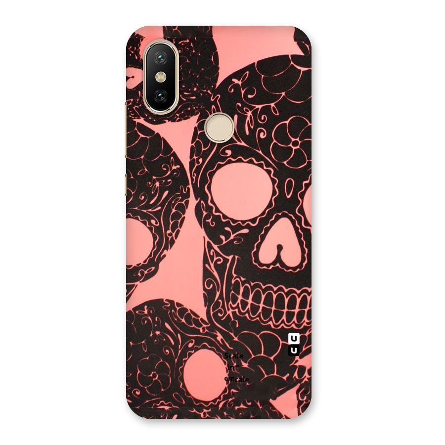 Pink Head Back Case for Mi A2