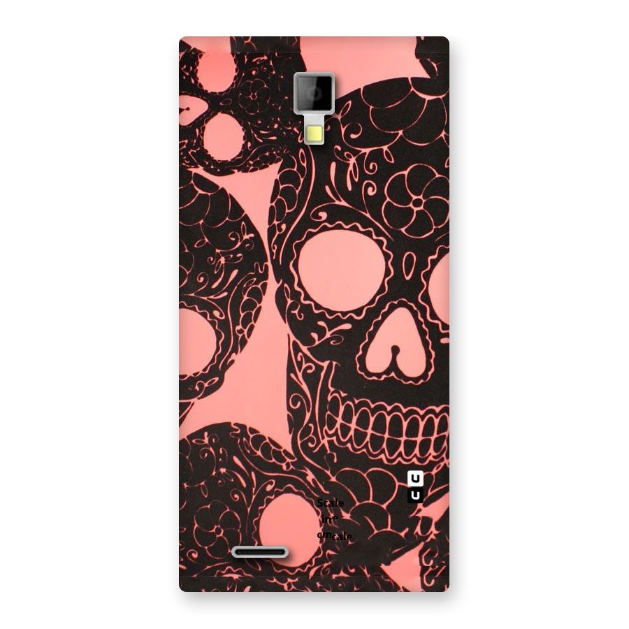 Pink Head Back Case for Micromax Canvas Xpress A99