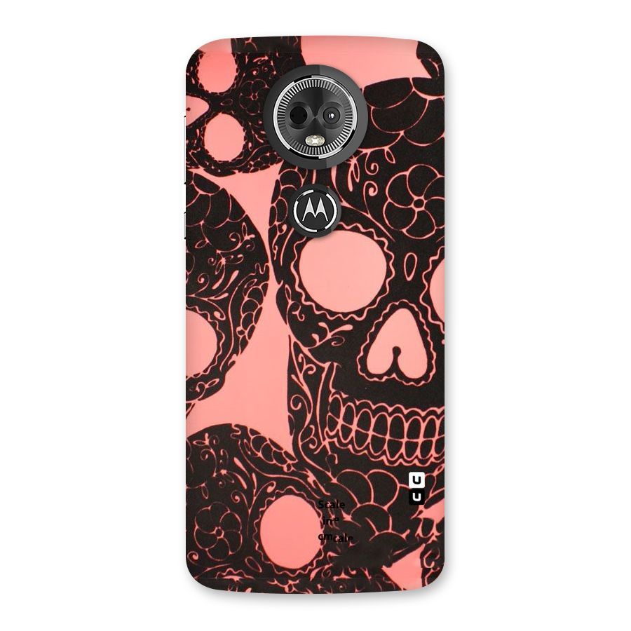 Pink Head Back Case for Moto E5 Plus