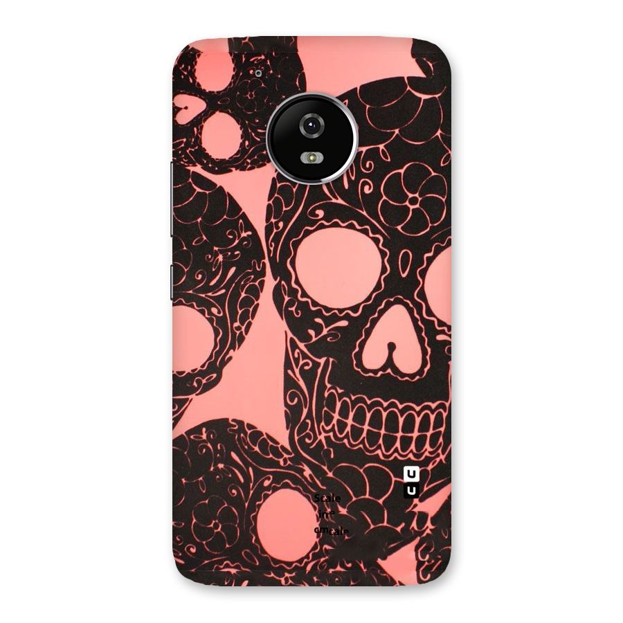Pink Head Back Case for Moto G5