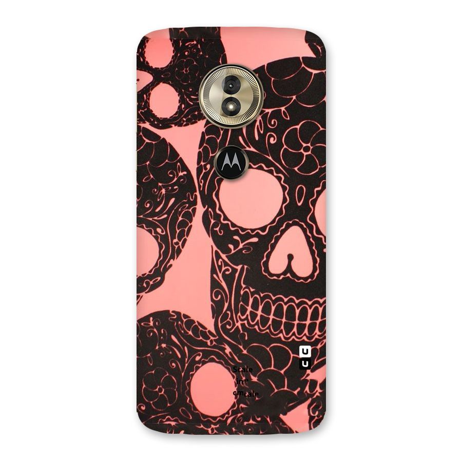 Pink Head Back Case for Moto G6 Play