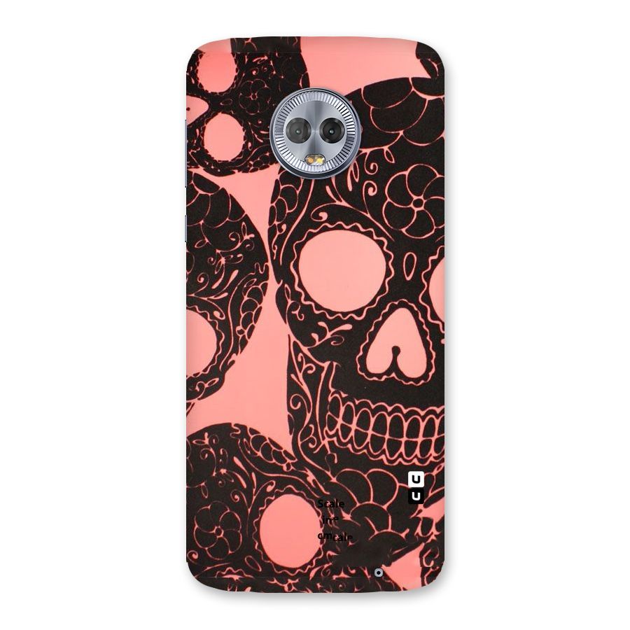 Pink Head Back Case for Moto G6 Plus