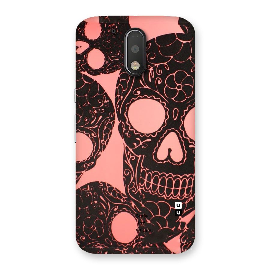 Pink Head Back Case for Motorola Moto G4